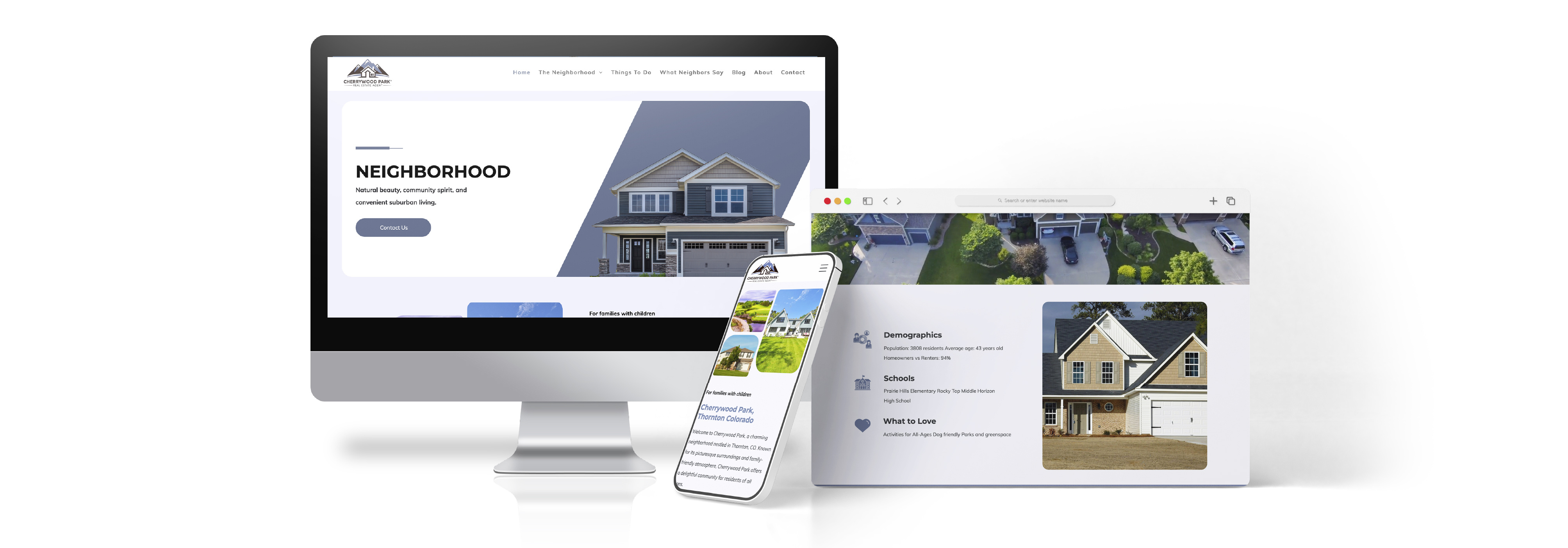 .realestate neighborhood website