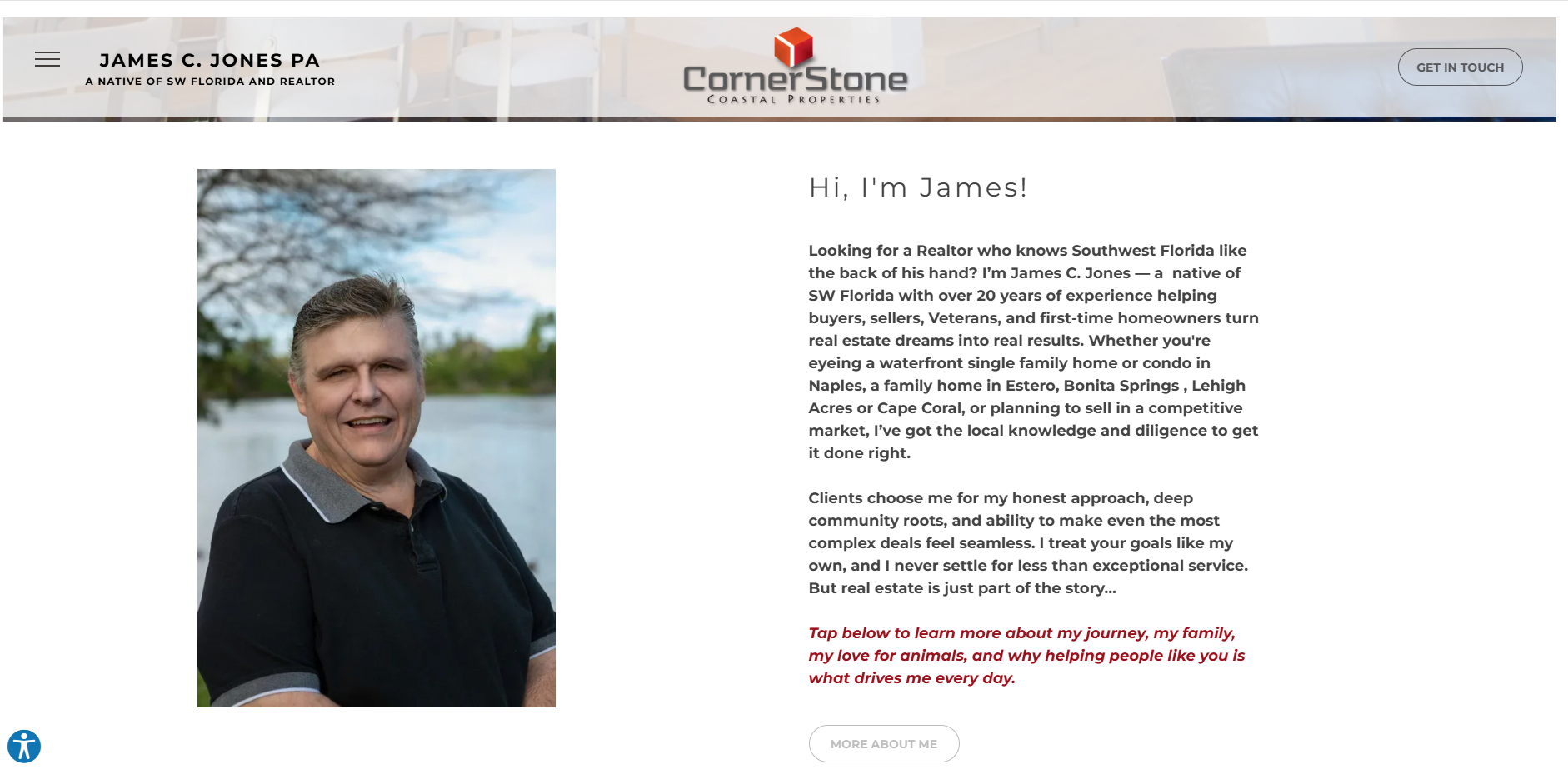 Example site preview